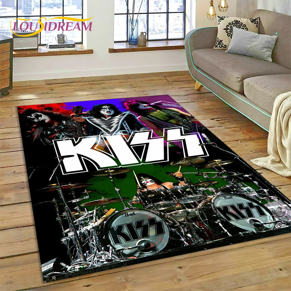 Home Decor Games Online Free - Grand tapis 3D Kd'appareils Rock RapMetal