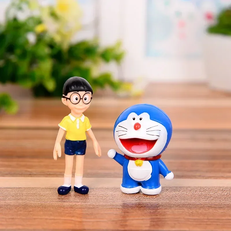 Home Decor Product - 5 figurines Doraemon créatives pour la