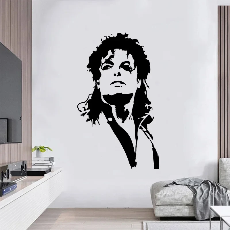 Home Decor Vinyl Flooring - MJ Music Singer Sticker mural en