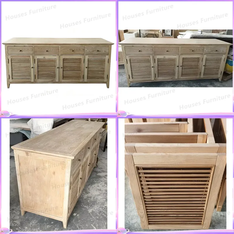Home Decor Organizer - Meuble à chaussures en bois naturel
