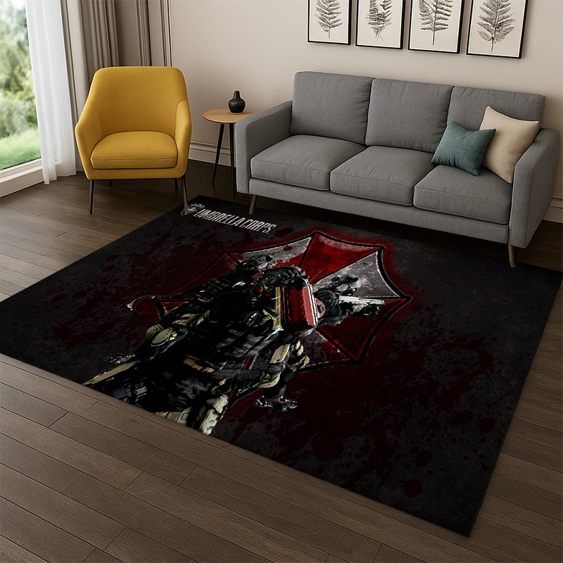 Home Decor Games Online Free - Tapis de jeu 3D R-Resident Evil