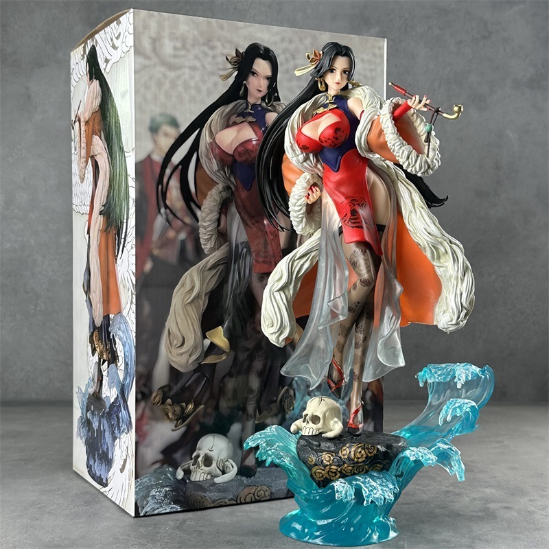 Home Decor Product - Figurine d'anime One Piece Boa Hancock,