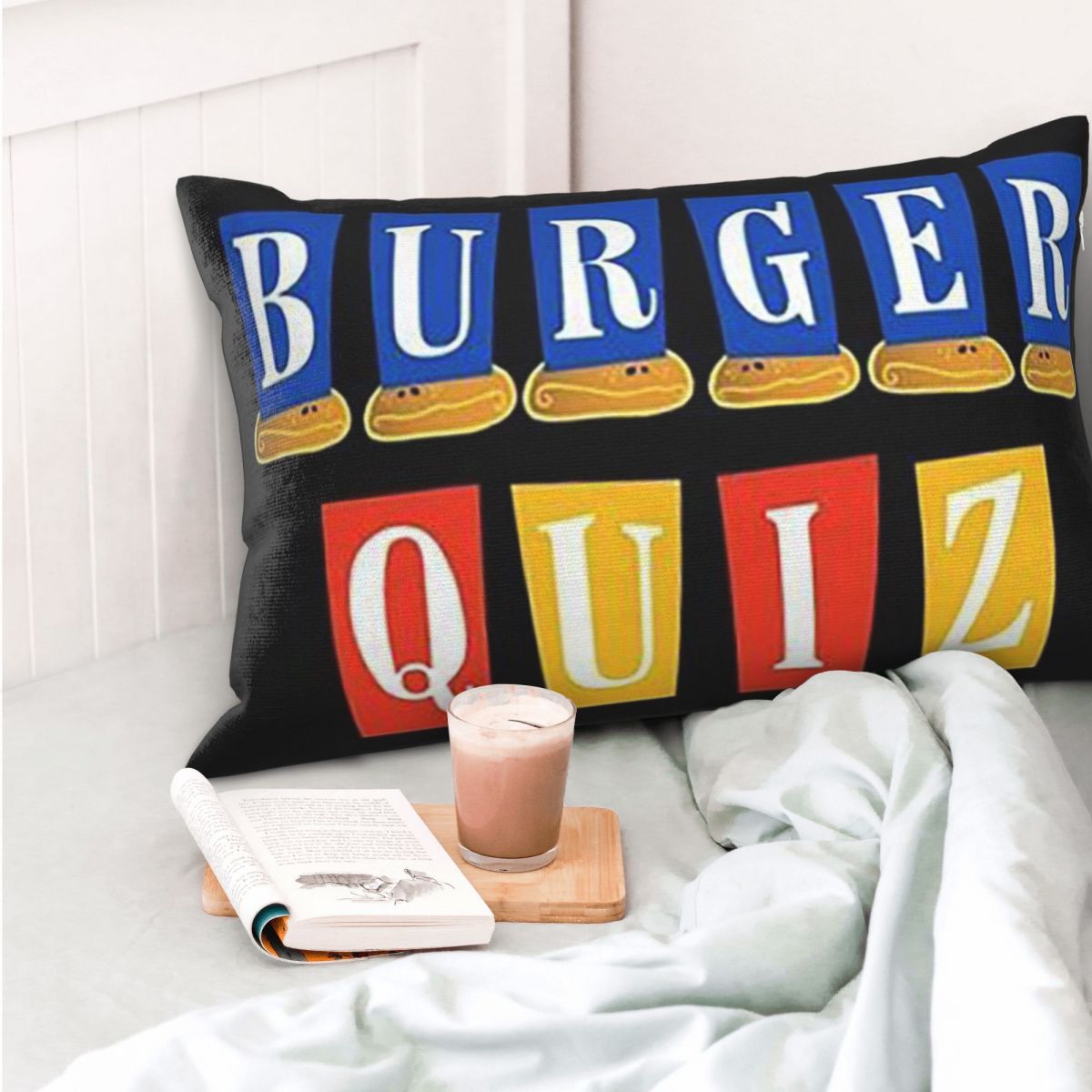 Home Decor Quiz - Housse de coussin rectangulaire avec nouveau