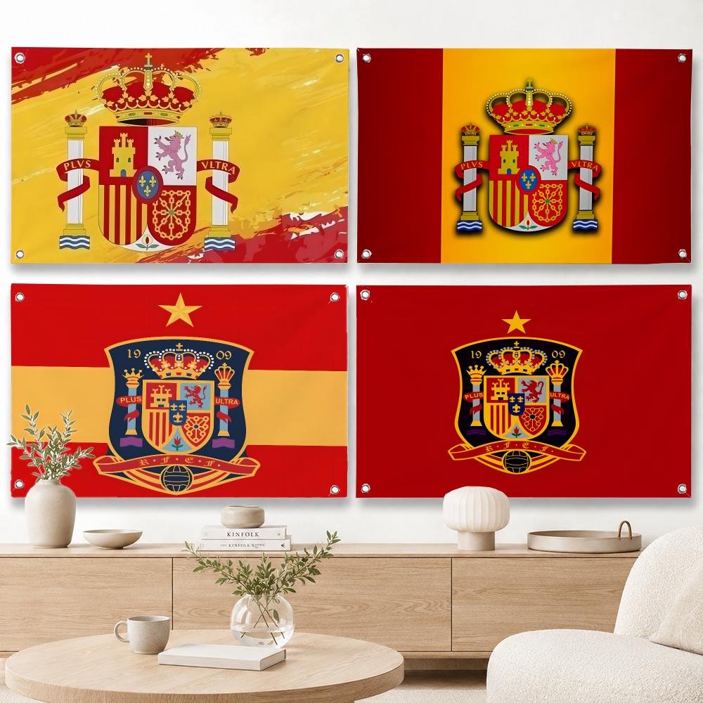 Home Decor Location - Drapeau de l'Espagne pour la maison,