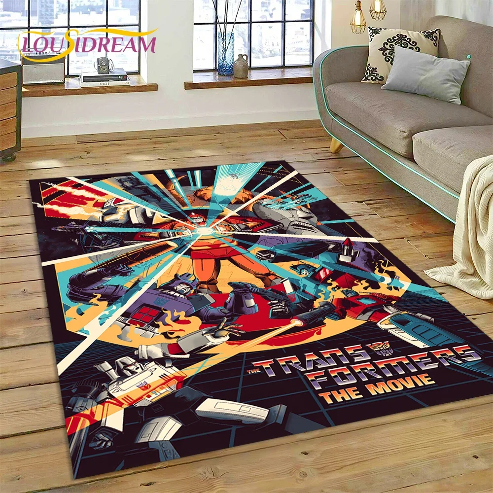 Home Decor Games Online Free - Tapis 3D Autobots Transformers de dessin