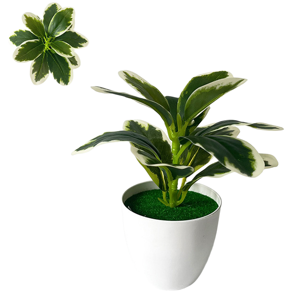 Home Decor Location - Plante artificielle verte en pot conçue