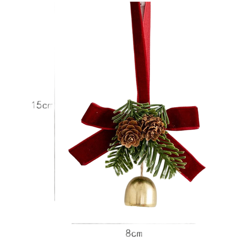 Home Decor Location - Décor de pomme de pin suspendu,
