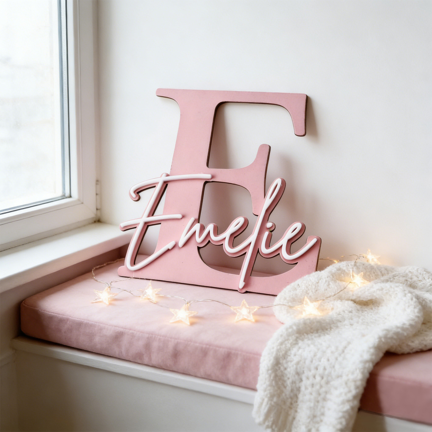 Home Decor Product - 1 plaque décorative en bois à