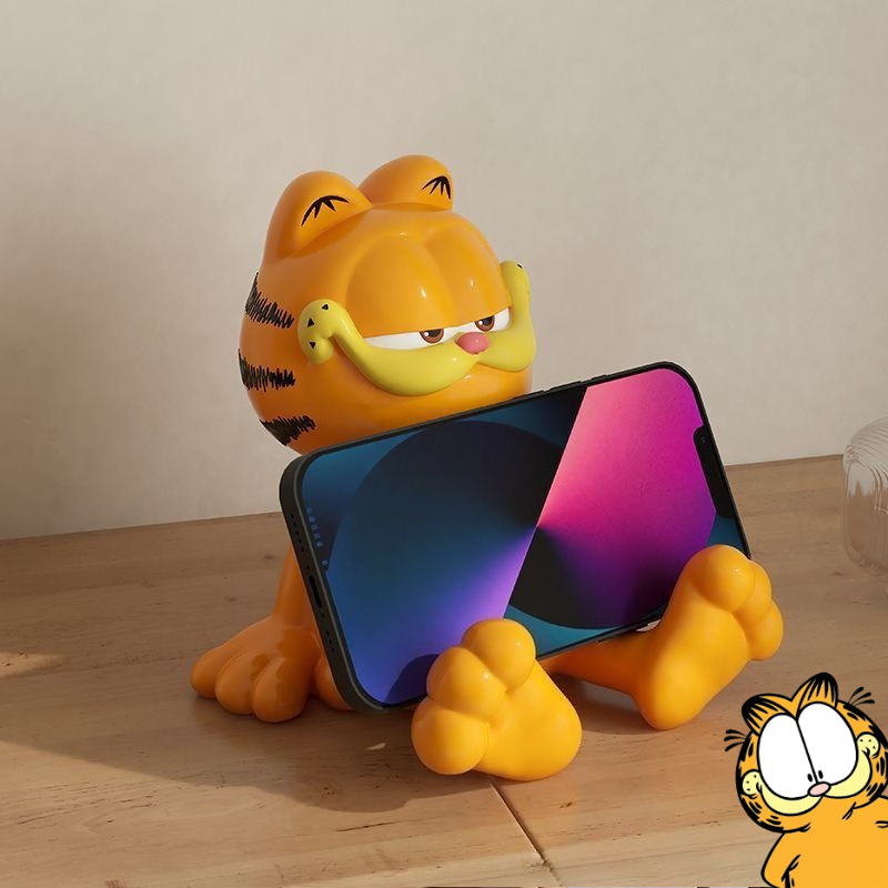 Home Decor Product - Figurine en peluche Garfield, dessin animé