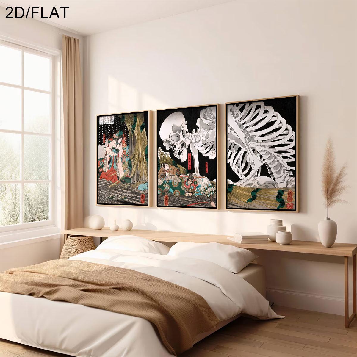 Lot de 3 tableaux sur toile ré - Home Decor Design Interior avis et prix