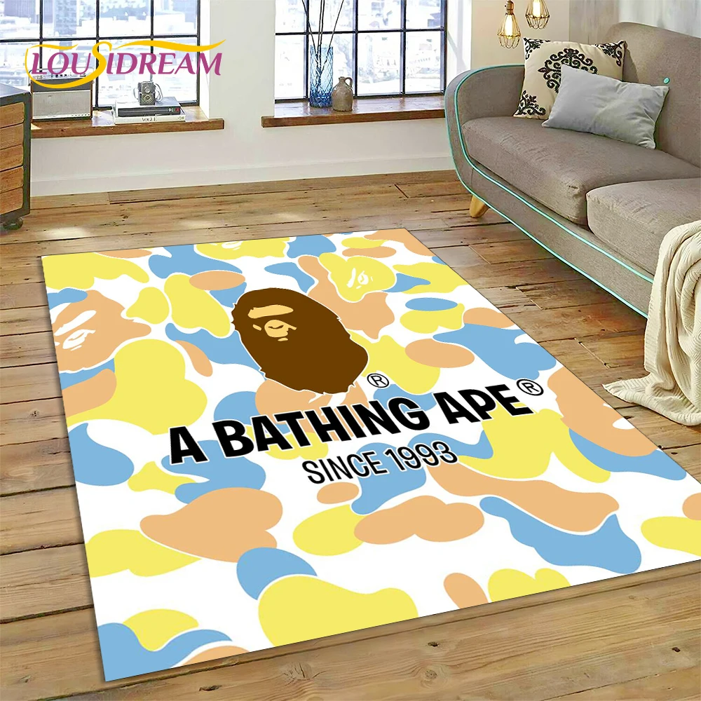 Tapis de sol 3D imprimé B-BAPE - Home Decor Game Online avis et prix
