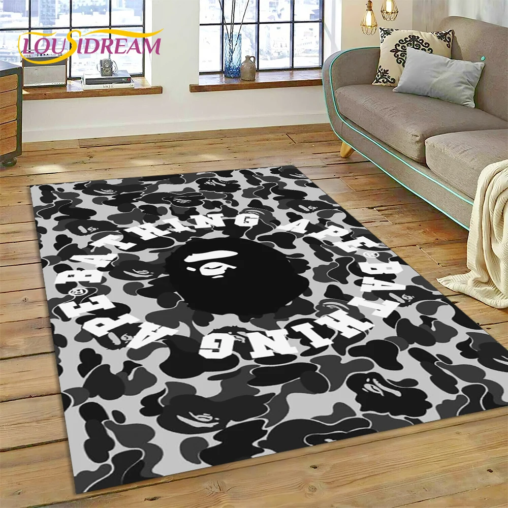 Tapis de sol 3D imprimé B-BAPE - Home Decor Game Online avis et prix