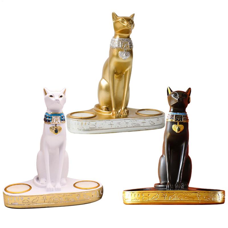 Statue de Chat Égyptien en Rés - Home Decor Modern Organic avis et prix