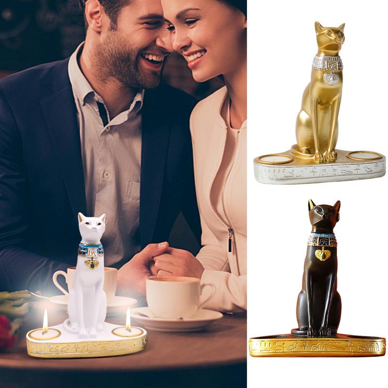Statue de Chat Égyptien en Rés - Home Decor Modern Organic avis et prix