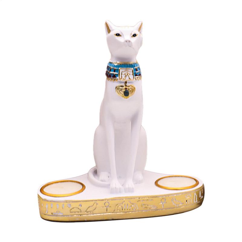Statue de Chat Égyptien en Rés - Home Decor Modern Organic avis et prix