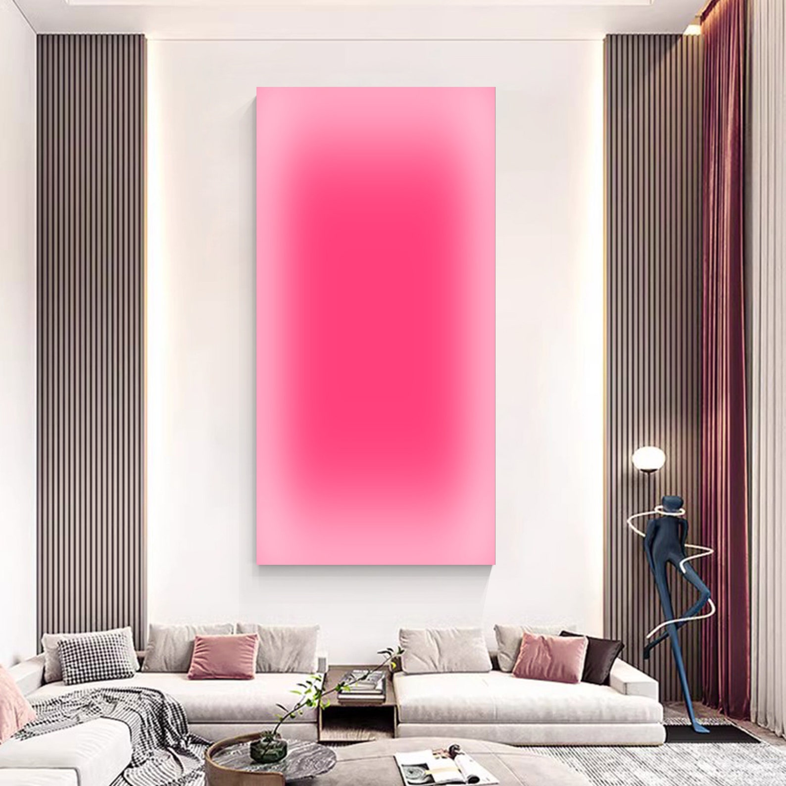 Impression sur toile abstraite - Home Decor Design Interior avis et prix