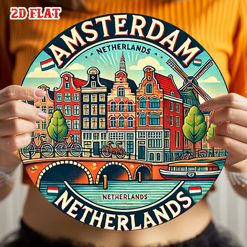 Décoration murale ronde en mét - Home Decor Netherlands avis et prix