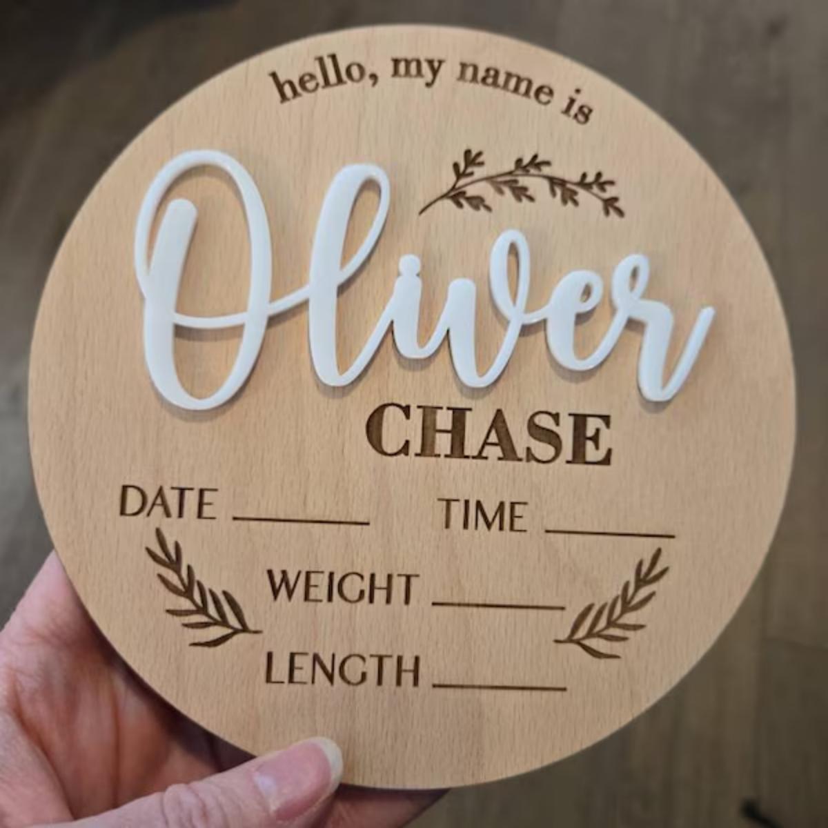 1 plaque personnalisée en bois - Home Decor Product avis et prix