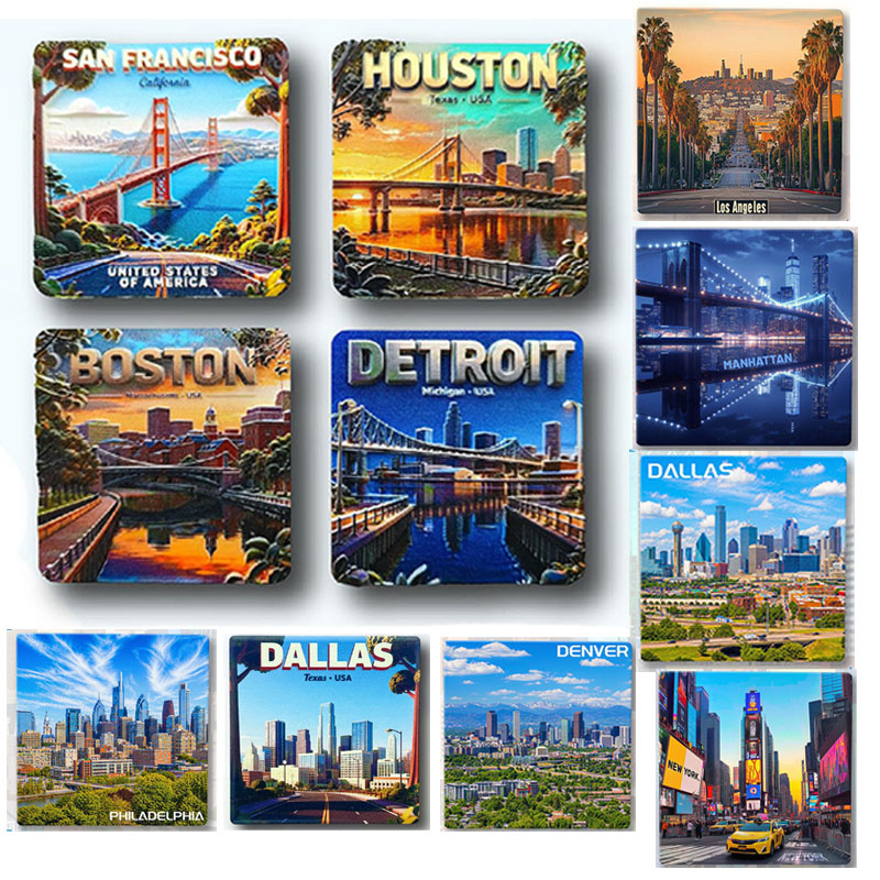 Aimants de réfrigérateur USA : - Home Decor Dallas avis et prix