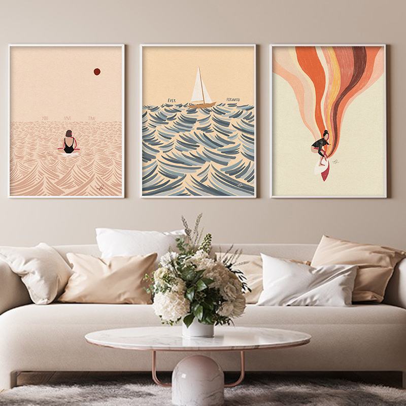 Affiche sur toile avec impress - Home Decor Design Interior avis et prix
