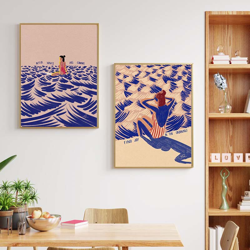 Affiche sur toile avec impress - Home Decor Design Interior avis et prix