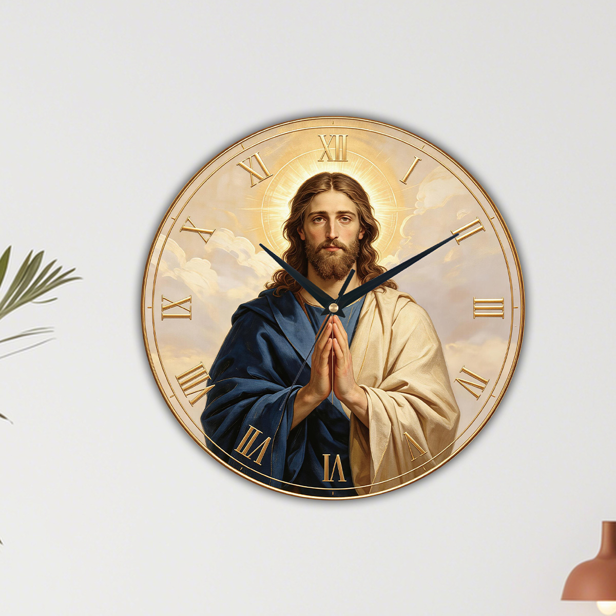 1 pièce Horloge murale en bois - Home Decor Location avis et prix