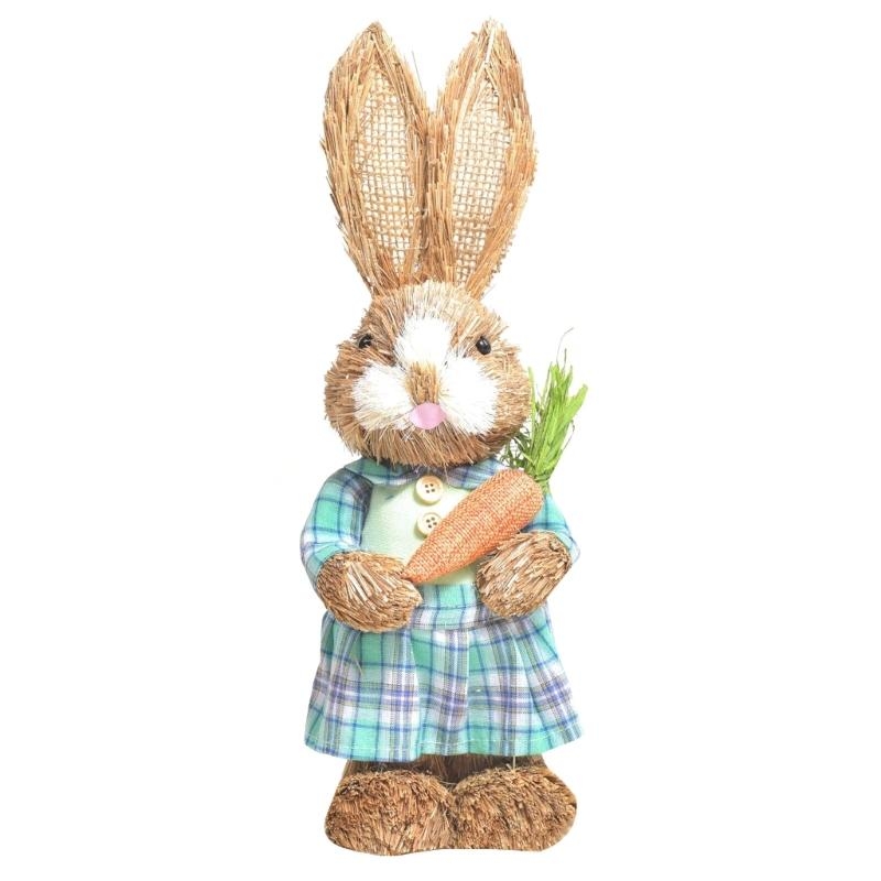 Décorations lapin en paille, a - Home Decor Modern Organic avis et prix