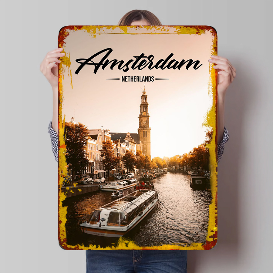 Peinture murale en fer avec pa - Home Decor Netherlands avis et prix
