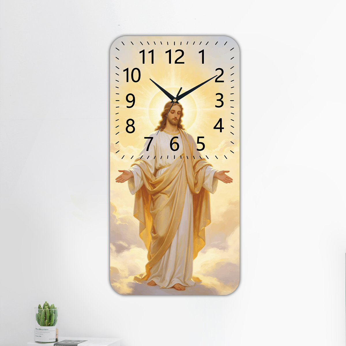 1 pièce Horloge murale rectang - Home Decor Location avis et prix