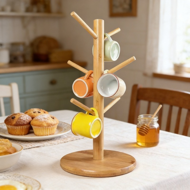 Support à tasses à café à 6 cr - Home Decor Organizer avis et prix