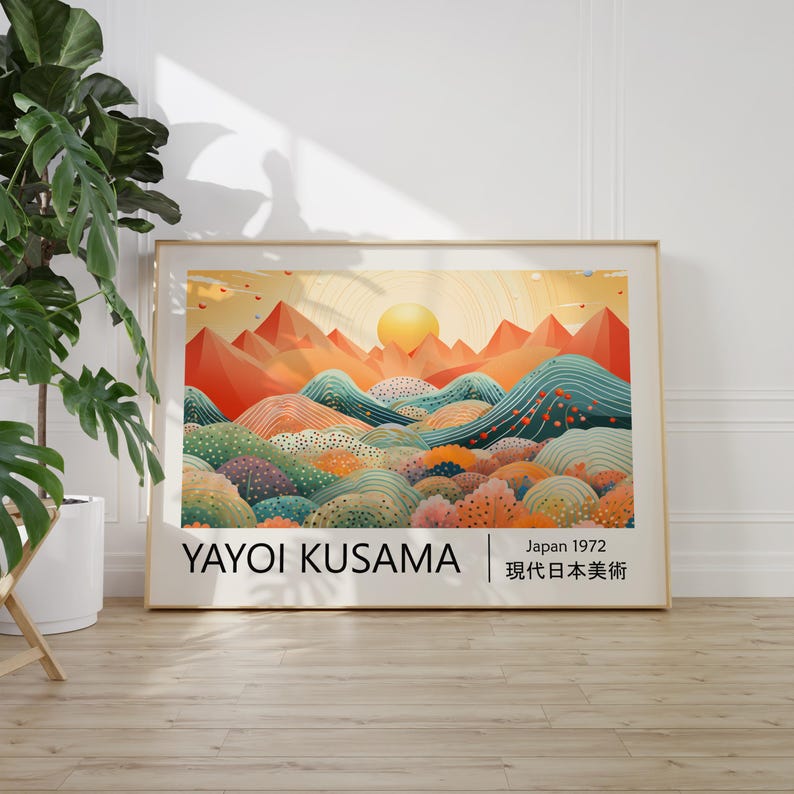 Affiche de paysage abstrait Ya - Home Decor Design Interior avis et prix