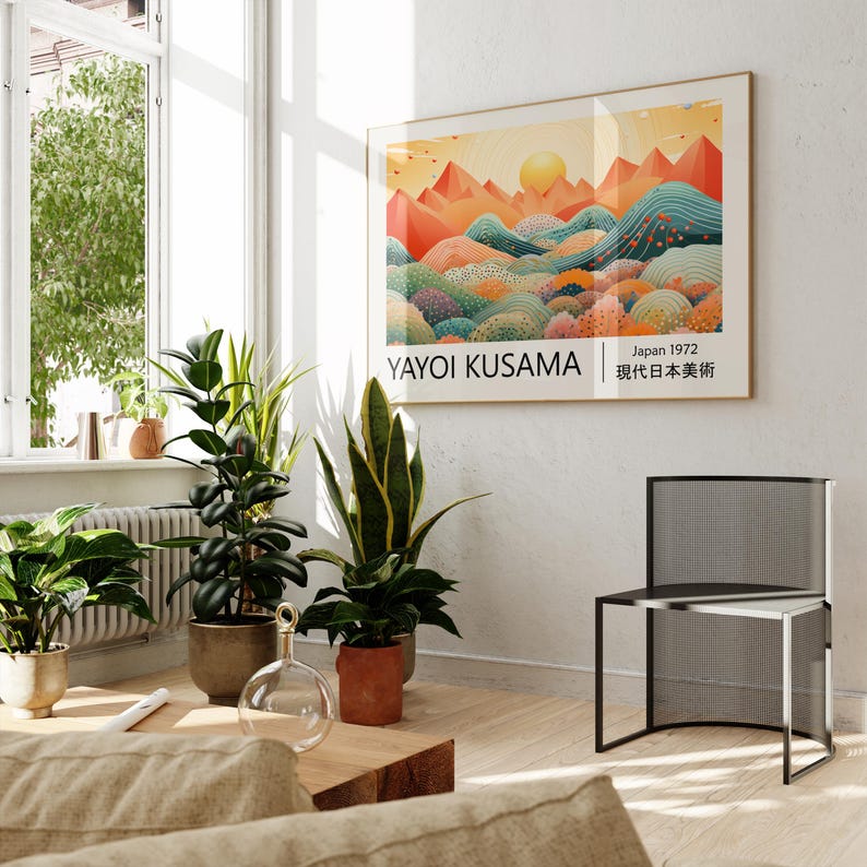 Affiche de paysage abstrait Ya - Home Decor Design Interior avis et prix