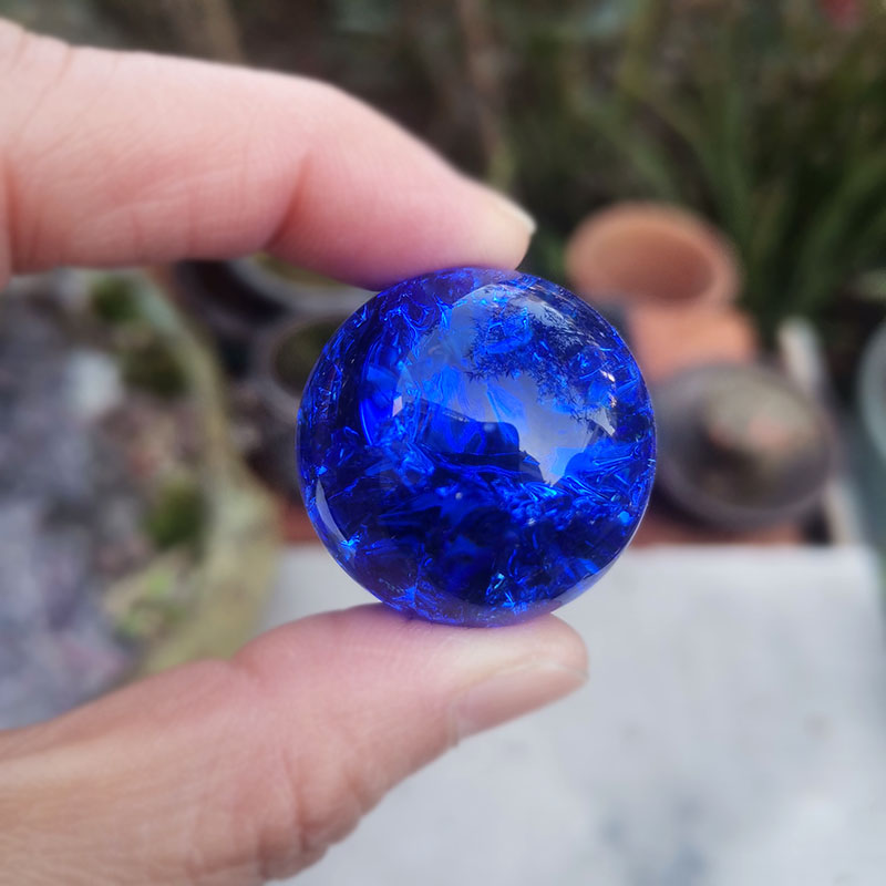 Boule de cristal de glace craq - Home Decor Modern Organic avis et prix