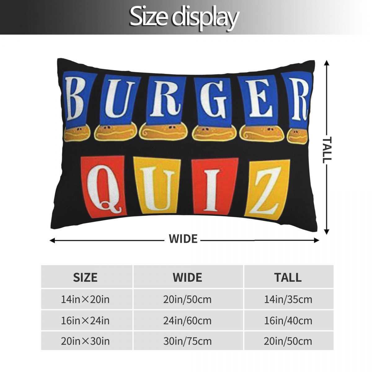 Housse de coussin rectangulair - Home Decor Quiz avis et prix