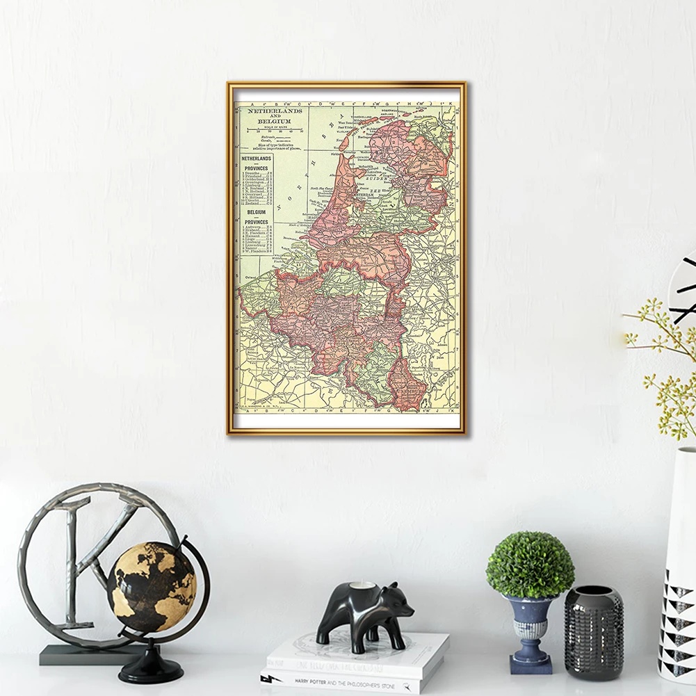 Affiche murale Vintage avec pe - Home Decor Netherlands avis et prix