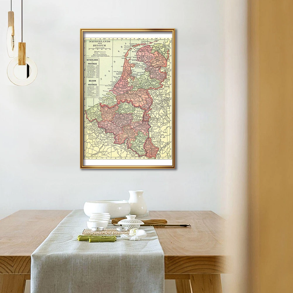 Affiche murale Vintage avec pe - Home Decor Netherlands avis et prix