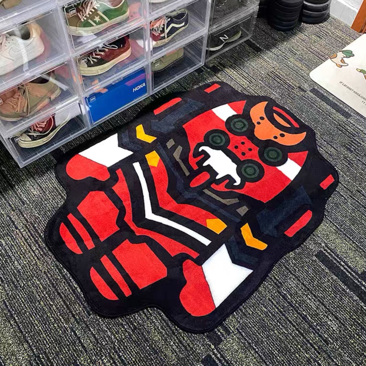 Tapis en peluche design NEON G - Home Decor Design Interior avis et prix